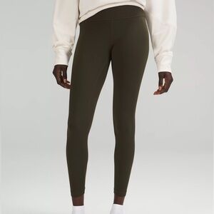 Lululemon Army green Align Leggings